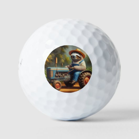 Sloth Bauer Golfball (Vorderseite)