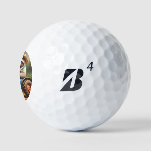 Sloth Bauer Golfball (Logo)