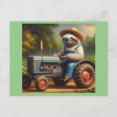 Sloth Bauer Postkarte (Vorderseite)