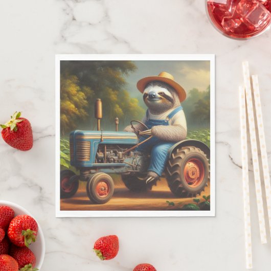 Sloth Bauer Serviette (Beispiel)