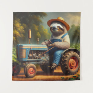 Sloth Bauer Wandteppich