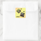 Sloth "Be You Unique", Aufkleber (Tasche)