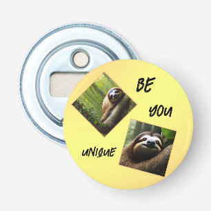 Sloth "Be You Unique", Flaschenöffner