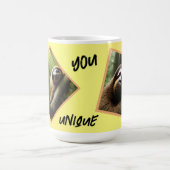 Sloth "Be You Unique", Kaffeetasse (Mittel)