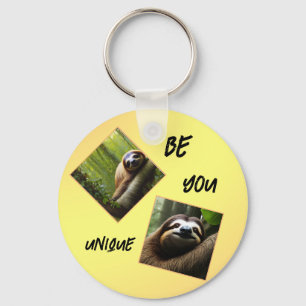 Sloth "Be You Unique", Schlüsselanhänger