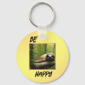 Sloth "Be You Unique", Schlüsselanhänger (Rückseite)
