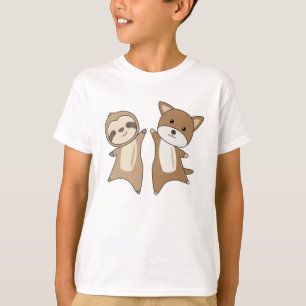 Sloth Beagle Hunde Fliegen Hunde T-Shirt