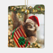 Sloth Bearing Geschenke Keramikornament (Links)