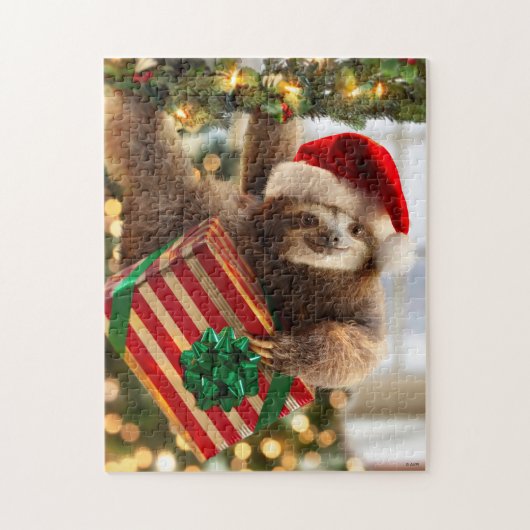 Sloth Bearing Geschenke Puzzle (Vertikal)
