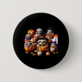 Sloth Beautiful Faulheit Klassischer T - Shirt Button (Vorderseite)