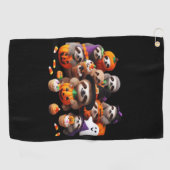 Sloth Beautiful Faulheit Klassischer T - Shirt Golfhandtuch (Horizontal)