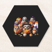 Sloth Beautiful Faulheit Klassischer T - Shirt Untersetzer (Vorderseite)