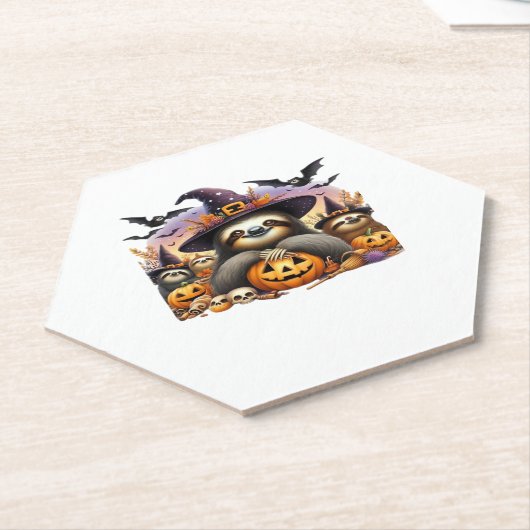 Sloth Beautiful laziness Classic T-Shirt_2 Untersetzer (angewinkelt)