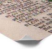 Sloth Beauty Queen Poster (Ecke)