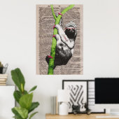 Sloth Beauty Queen Poster (Heimbüro)