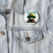 Sloth Boho Hippie benutzerdefinierte personalisier Button (Beispiel)