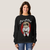 Sloth Brazilian Jiu Jitsu and Grappling Sweatshirt (Vorne ganz)