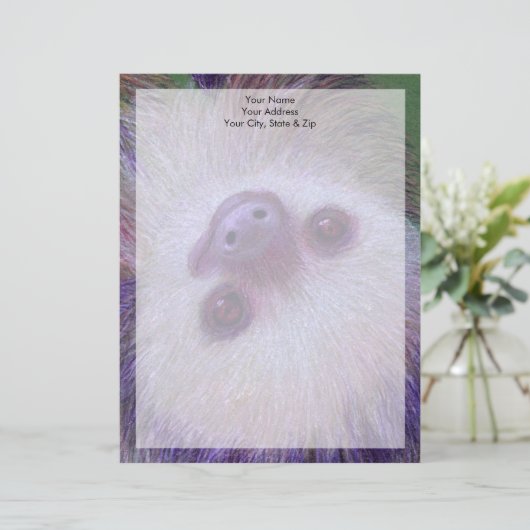 Sloth Briefkopf (Stehend Vorderseite)