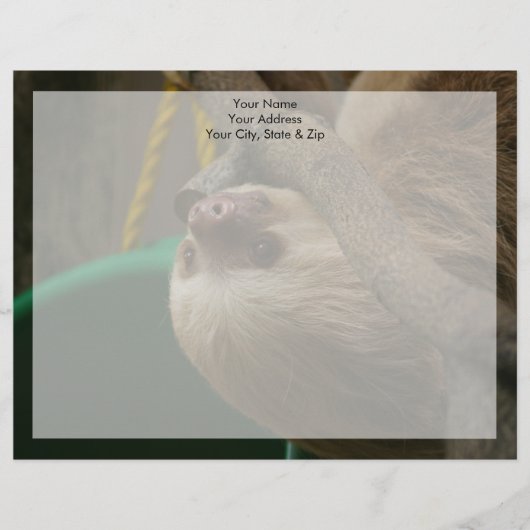 Sloth Briefkopf (Vorderseite)