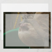 Sloth Briefkopf (Vorne/Hinten)