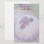 Sloth Briefpapier (Vorne/Hinten)