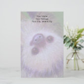 Sloth Briefpapier (Stehend Vorderseite)