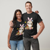 Sloth Bunny Oaster Eggs Jagd Rabbit Sloth Happy T-Shirt (Unisex)