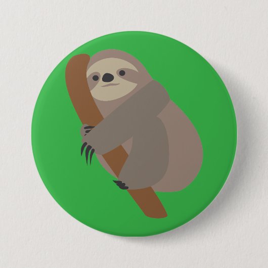 Sloth Button (Vorderseite)