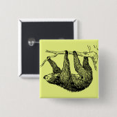 Sloth Button (Vorne & Hinten)