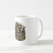 Sloth Camping Hiking Kaffeetasse (VorderseiteRechts)