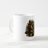 Sloth Camping Hiking Kaffeetasse (Vorderseite Links)