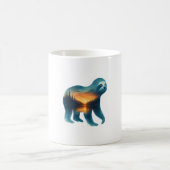 Sloth Camping Lover Kaffeetasse (Mittel)