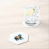 Sloth Camping Lover Untersetzer (Vor Ort)