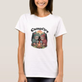Sloth camping Team Official campfire T-Shirt (Vorderseite)