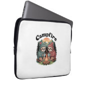 Sloth Camping Team Offizielles Lagerfeuer Laptopschutzhülle (Vorne Rechts)