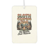 sloth camping team with nature autolufterfrischer (Vorderseite)