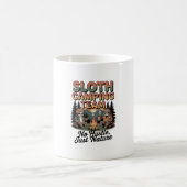 sloth camping team with nature kaffeetasse (Mittel)