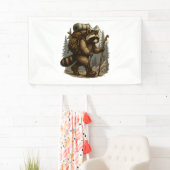Sloth Camping Wandern Banner (Insitu)
