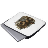 Sloth Camping Wandern Laptopschutzhülle (Vorne Knopf)