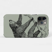 Sloth Case-Mate iPhone Case (Rückseite (Horizontal))