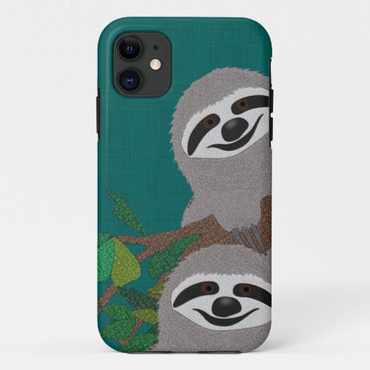 Sloth Case-Mate iPhone Hülle (Rückseite)
