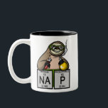 Sloth Chemistry Teacher Science Animal Zweifarbige Tasse<br><div class="desc">Sloth Chemistry Teacher Science Animal design for sloth Liebhaber.</div>