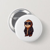 Sloth Chill Mood Button (Vorne & Hinten)