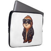 Sloth Chill Mood Laptopschutzhülle (Vorne Rechts)