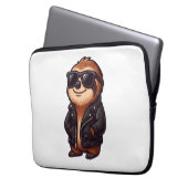 Sloth Chill Mood Laptopschutzhülle (Vorderseite Links)