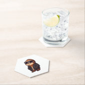 Sloth Chill Mood Untersetzer (Vor Ort)