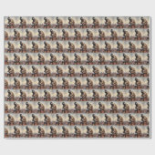 Sloth Chimney Sweep Geschenkpapier (Flach)