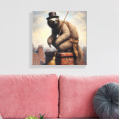 Sloth Chimney Sweep Leinwanddruck (Insitu (Wohnzimmer))