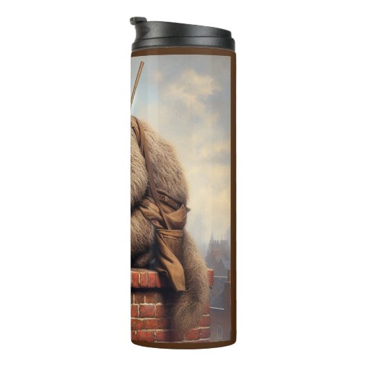 Sloth Chimney Sweep Thermosbecher (Nach rechts gedreht)