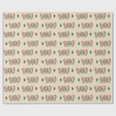 Sloth Christmas Animals Niedlich Sloth Geschenkpapier (Flach)